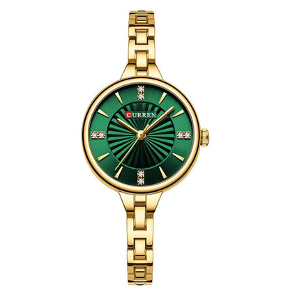 Reloj de mujer sencillo y casual de cuarzo