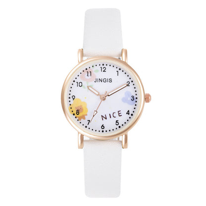 Reloj Dial Student Girls estilo Preppy