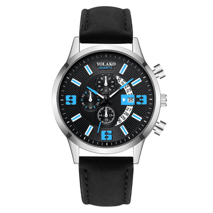 Reloj de moda para hombre con calendario digital grande