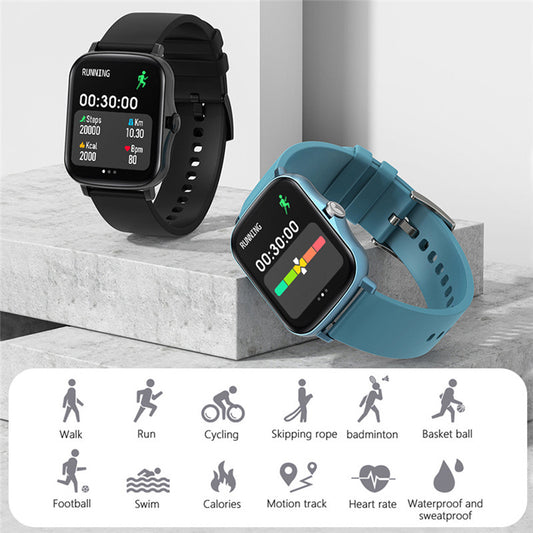 Reloj inteligente Hombres Mujeres IP68 Dial personalizado Ritmo cardíaco Fitness