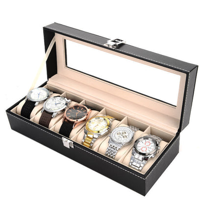 Watch Jewelry Storage Glass Skylight Watch Box Display Storage Box