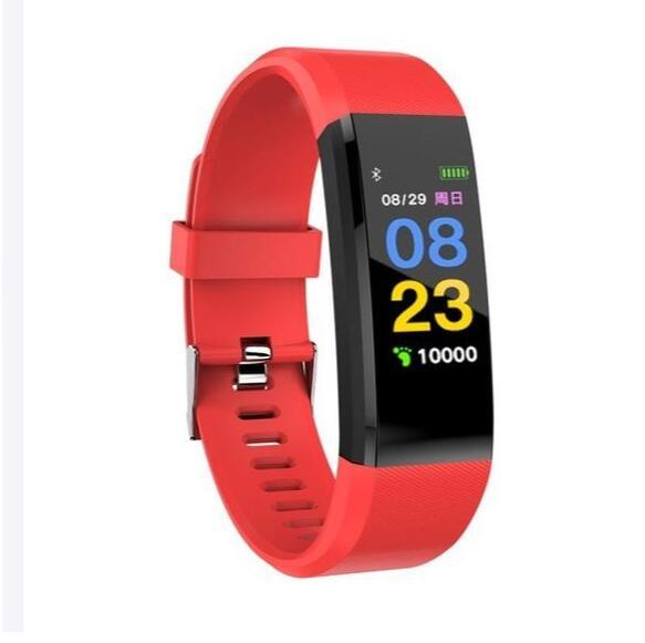 Pulsera inteligente con Bluetooth, monitor de ritmo cardíaco, reloj de actividad física