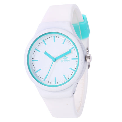 Reloj de silicona de moda para mujer