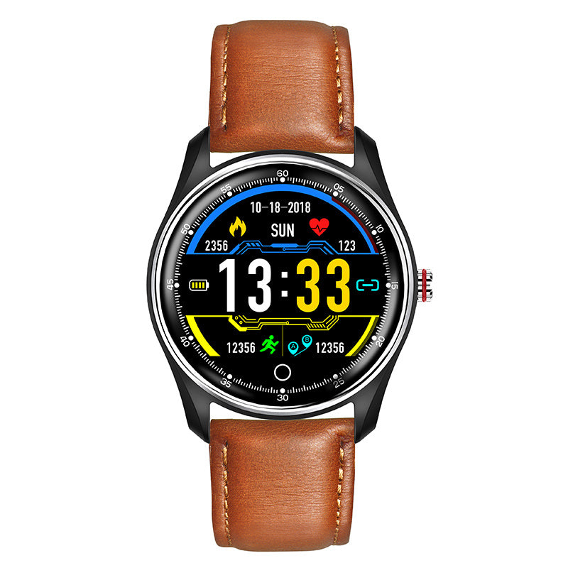 Heying Reloj deportivo con pulsera inteligente para hombre