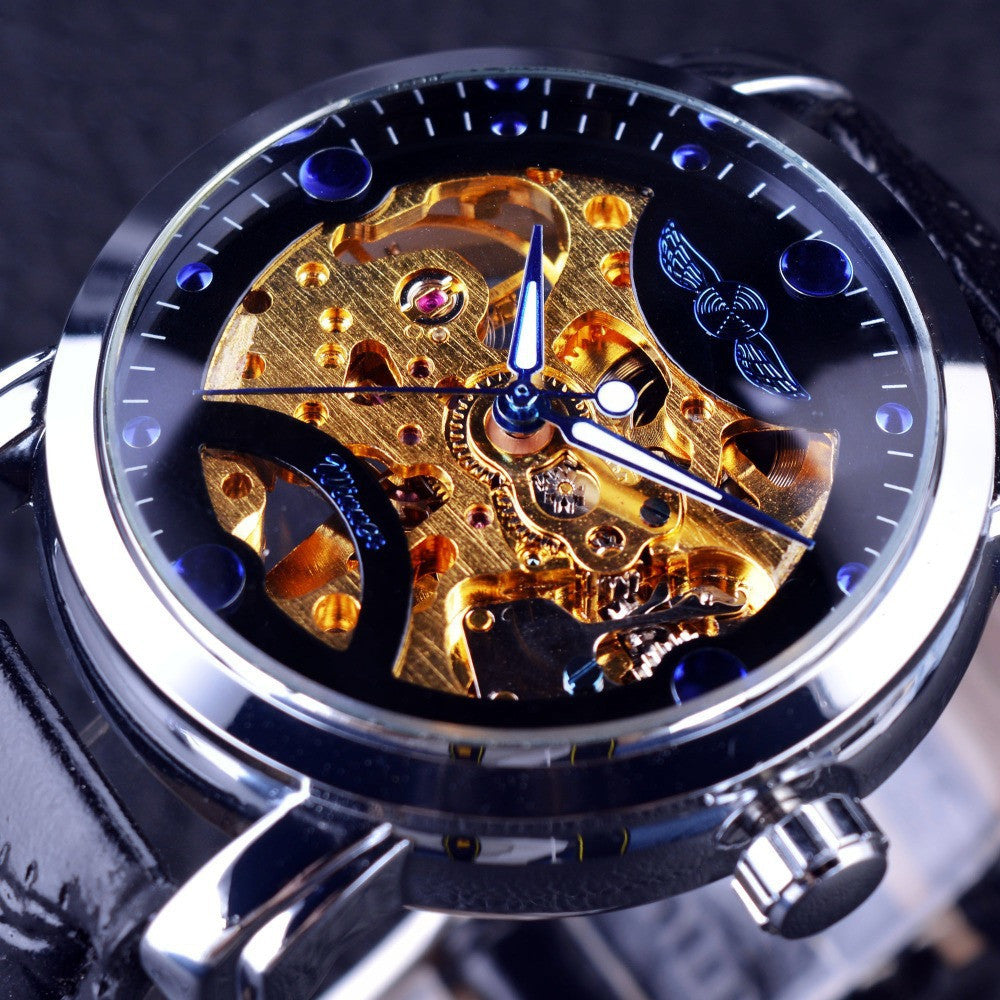 Fashion Casual Hollow Automatic Mechanical Watch