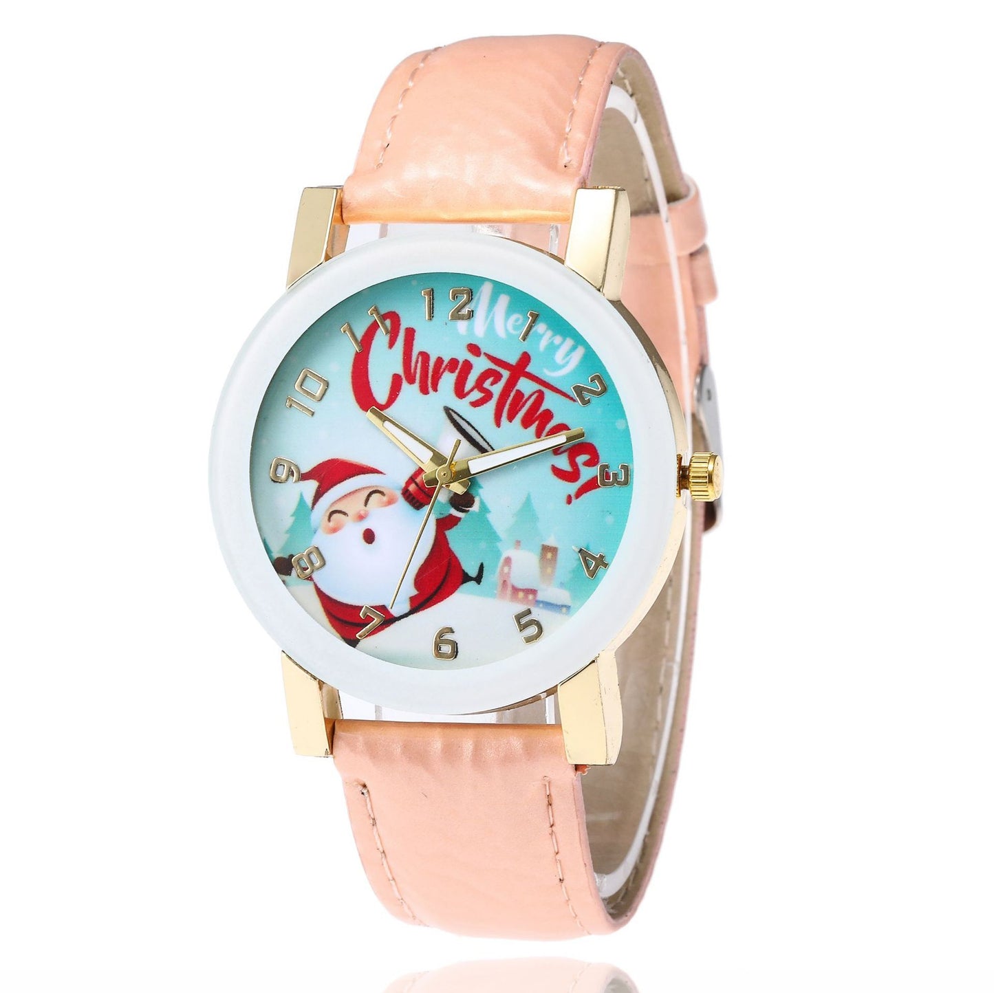 Reloj navideño informal de moda para niños