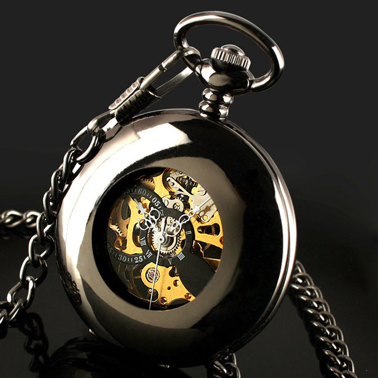 Reloj de bolsillo mecánico antiguo.