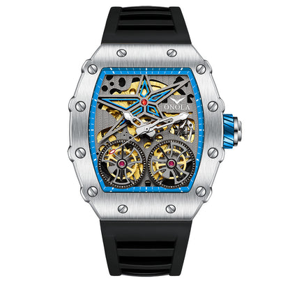 Rudder Flywheel Skeleton Fully Automatic Men's Watch