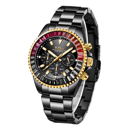 New Men's Quartz Watch Waterproof Casual