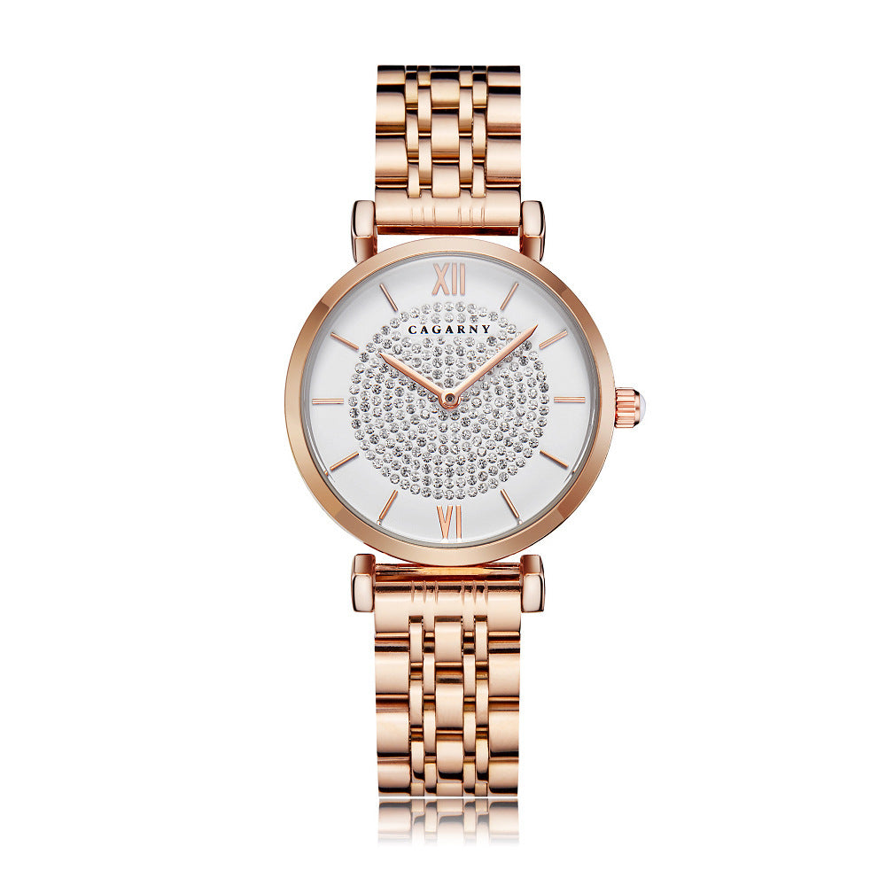 Reloj Gypsophila con diamantes para mujer.