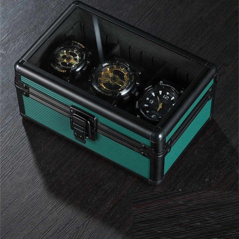 Aluminum Alloy Watch Packaging Display Storage Box