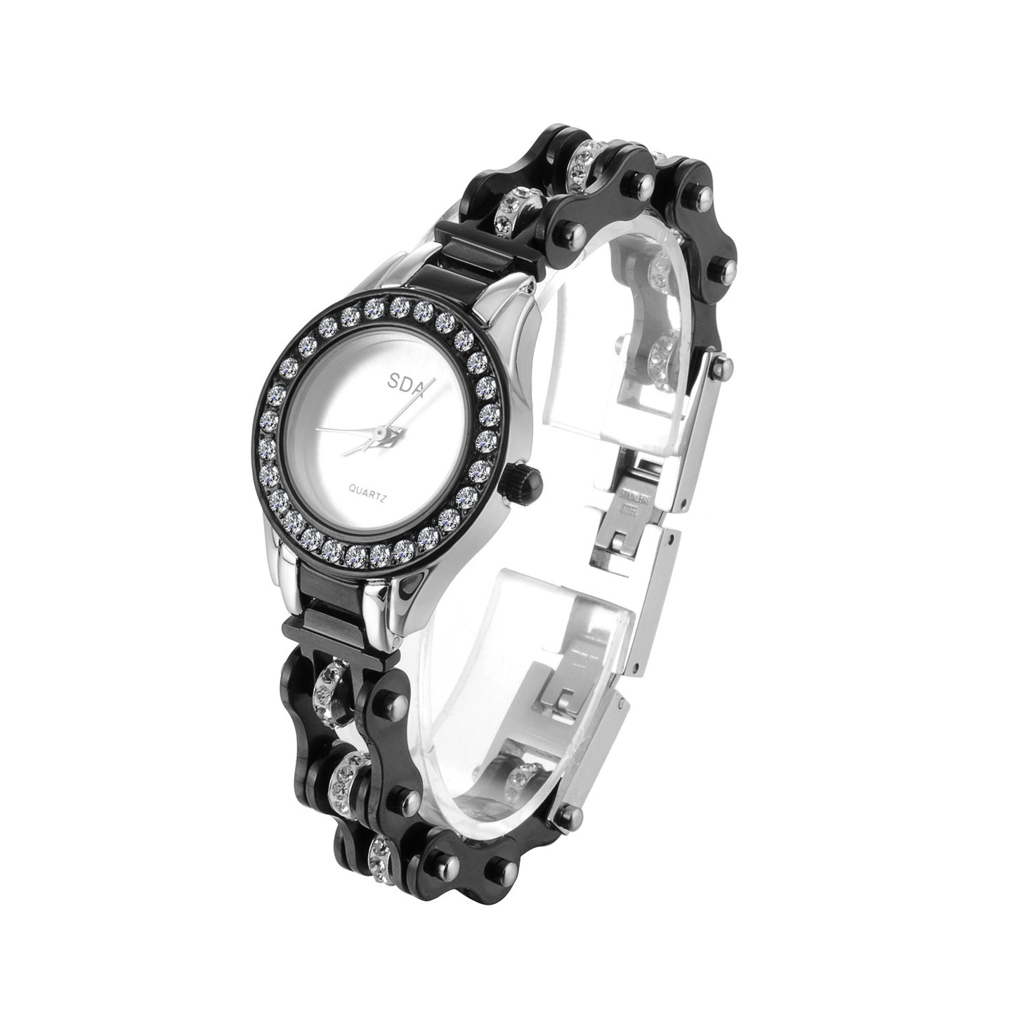 Creative Women's Bicycle Chain Quartz Watch