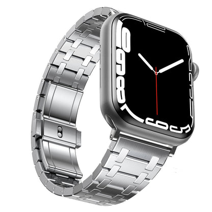 Reloj de acero inoxidable con correa de lujo