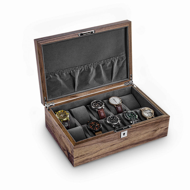 High Quality Solid Wood Watch Storage Box Jewelry Display