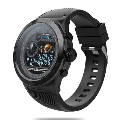 Monitoreo del ritmo cardíaco Podómetro Deportes Cámara Bluetooth Reloj inteligente