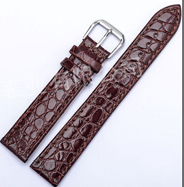 pattern leather watch with men and women ultra-thin waterproof