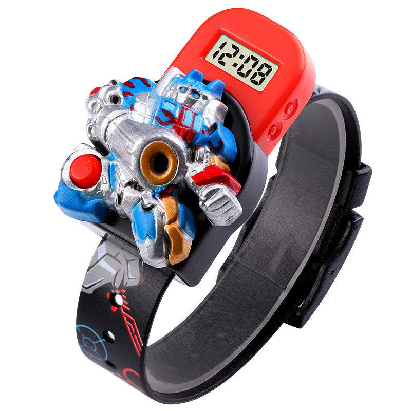 Detachable Children's  Toddler Three-dimensional Cartoon Toy Watch