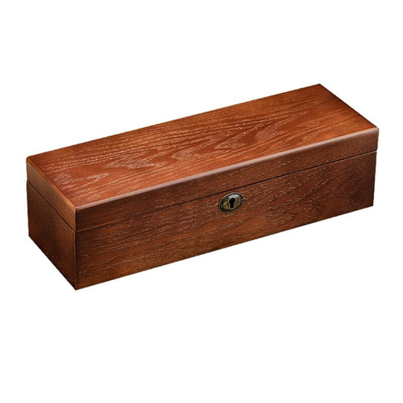 Solid wood watch box