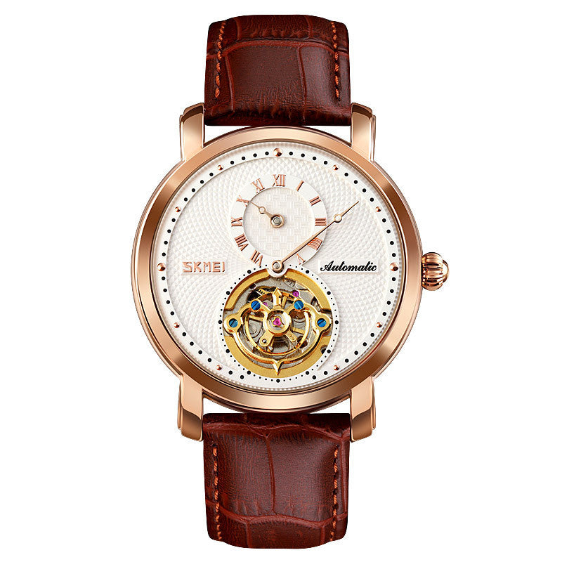 Men's Automatic Mechanical Watch With Onion Crown