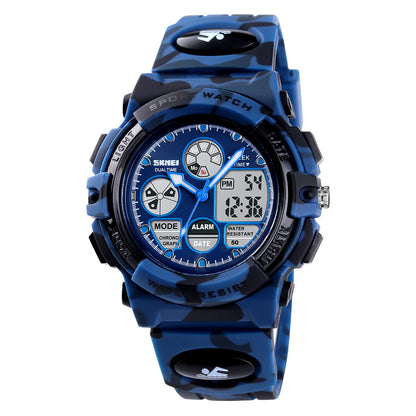 Outdoor Leisure Luminous Multi-functional Waterproof Electronic Watch