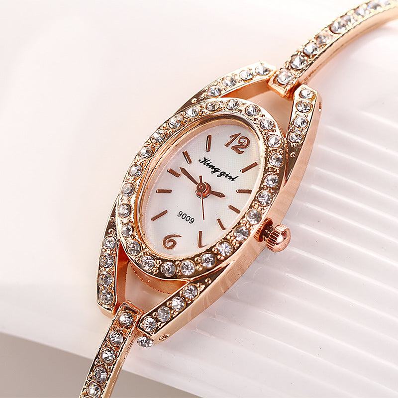 Reloj de pulsera de diamantes para mujer