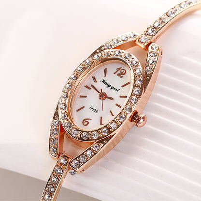 Reloj de pulsera de diamantes para mujer