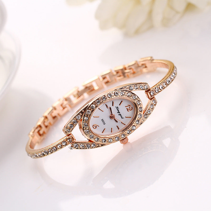 Reloj de pulsera de diamantes para mujer