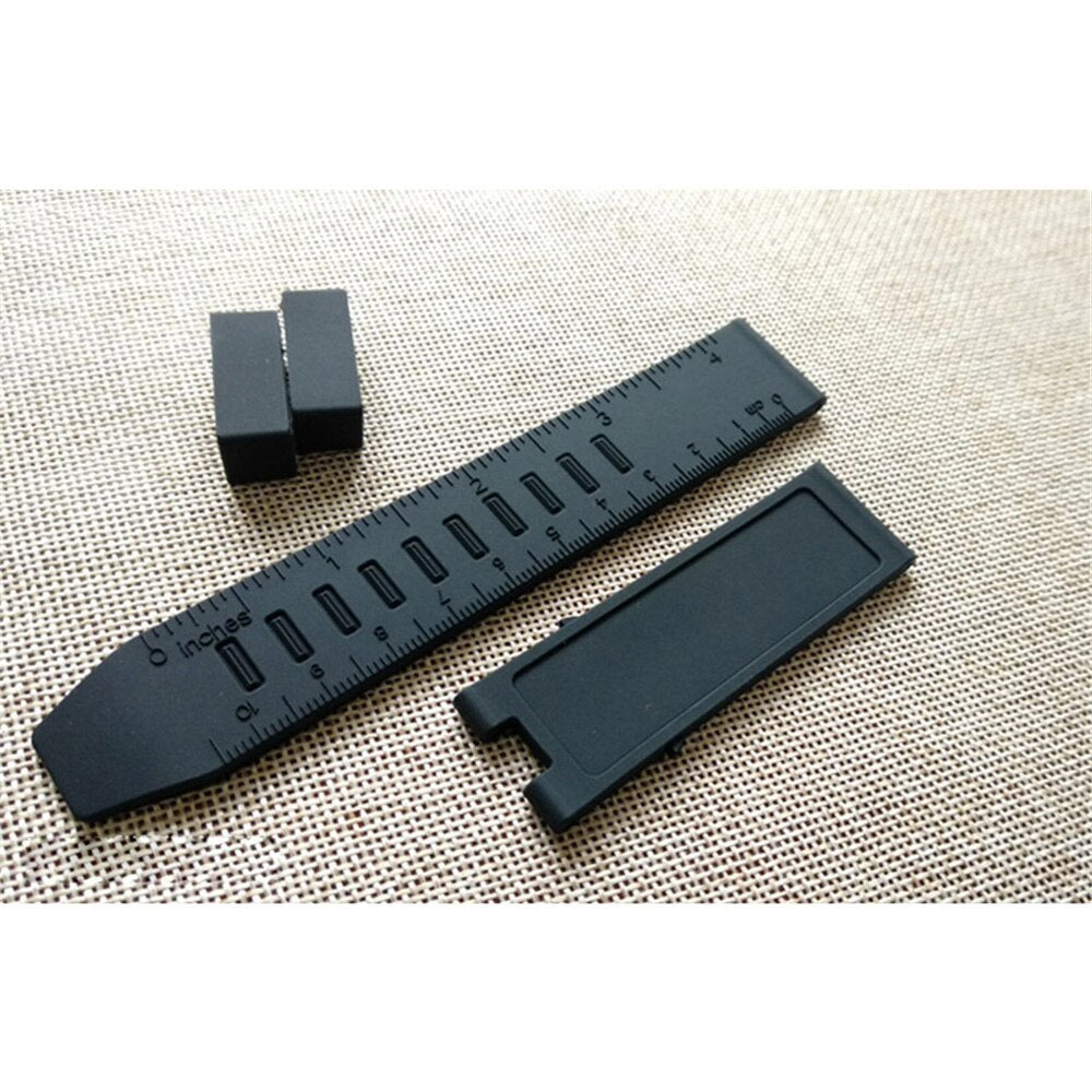 23mm silicone strap