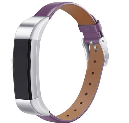 Correa de cuero para pulsera inteligente de frecuencia cardíaca Fitbit Alta Alta HR