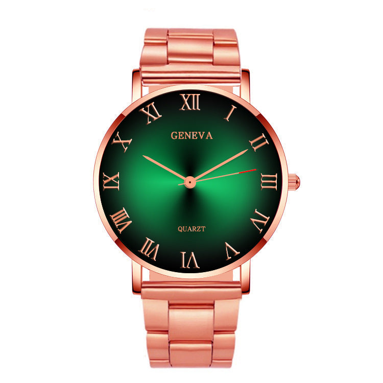 Reloj de hombre con números romanos
