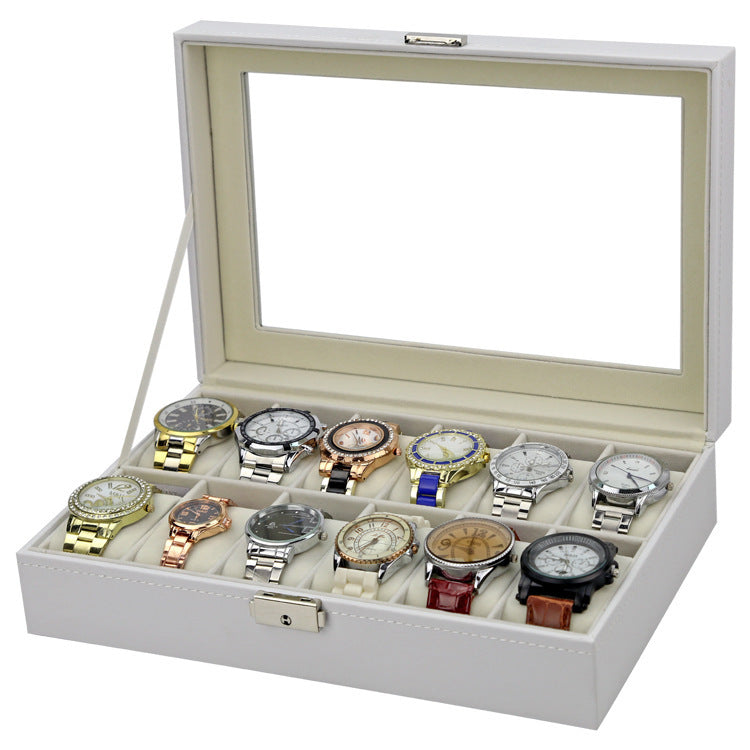 12-digit watch storage box