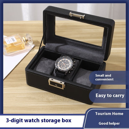 Watch Box Lychee Pattern Multiple Types