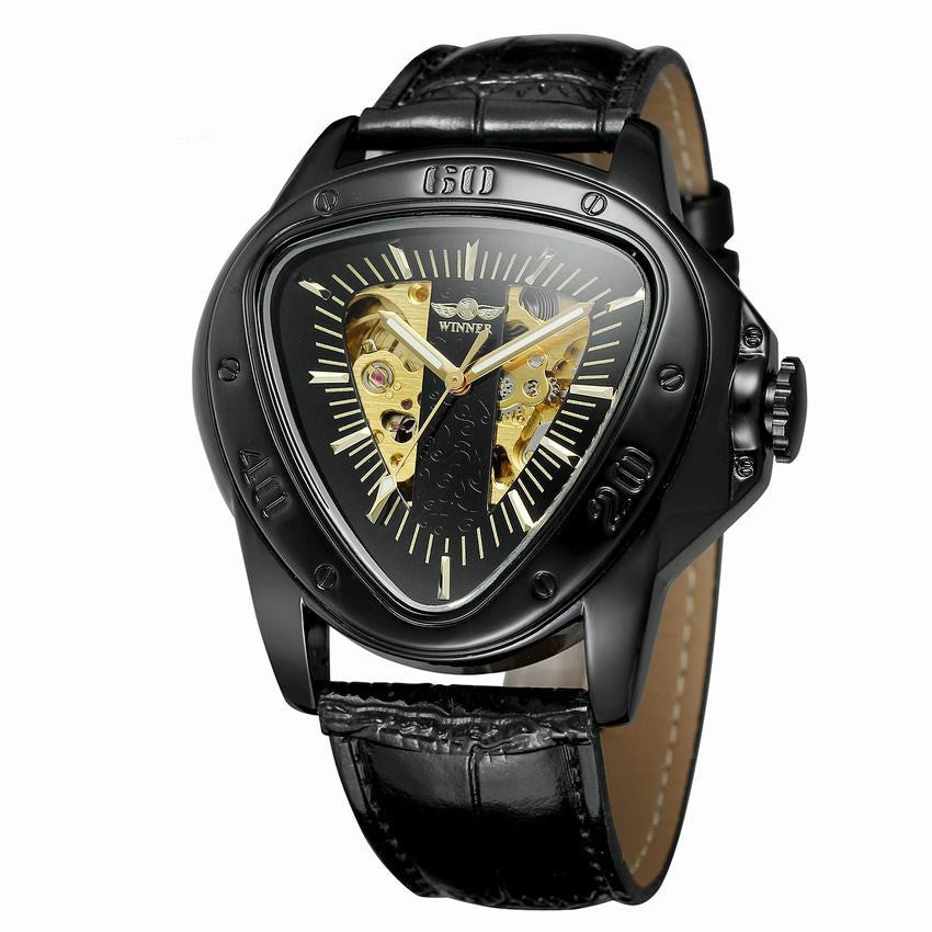 Hollow triangle men's Automatic Watch