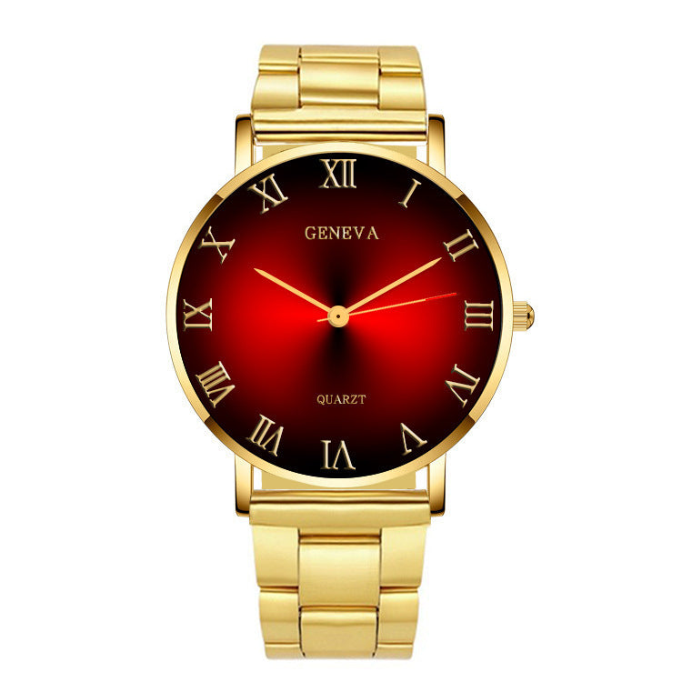 Reloj de hombre con números romanos