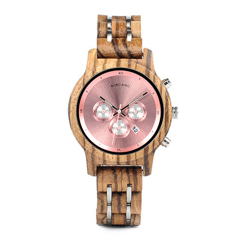 Reloj de madera para hombre