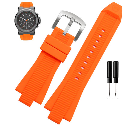 Waterproof silicone strap