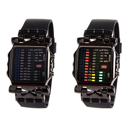 Reloj electrónico con forma de cangrejo, reloj LED, reloj de negocios moderno