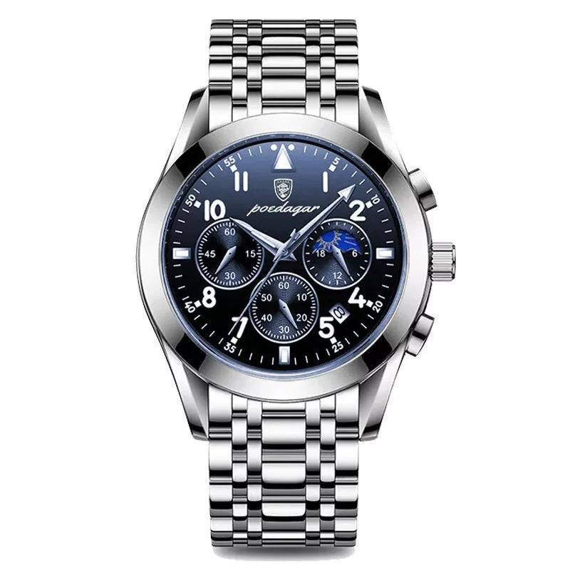 Reloj multifunción para hombre, resistente al agua y luminoso.
