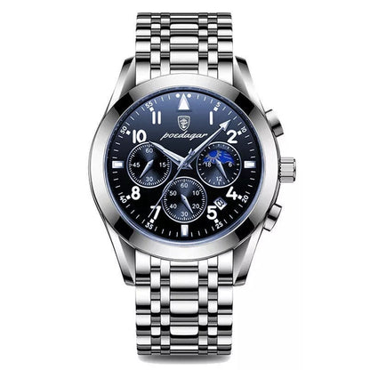 Reloj multifunción para hombre, resistente al agua y luminoso.