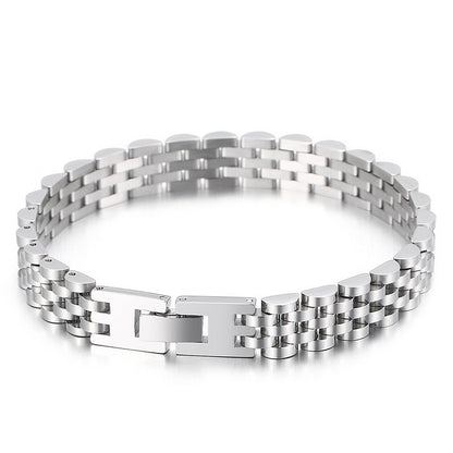 Popular Stainless Steel Ornament Personality More Sizes Watch Chain Fashion Bracelet