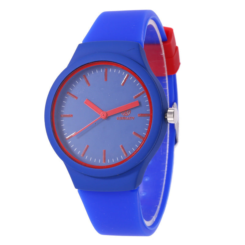 Reloj de silicona de moda para mujer