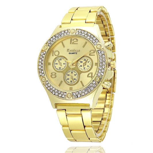 Relogio Feminino Nueva marca Kanima Crystal Reloj de cuarzo informal