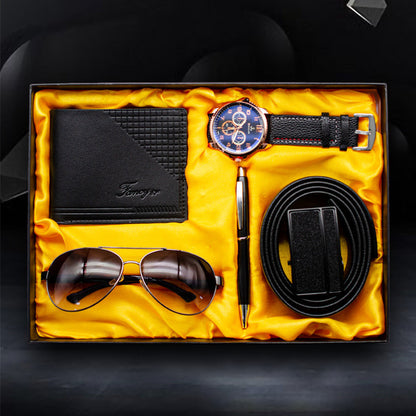 Watch Wallet Belt Business Gift Box