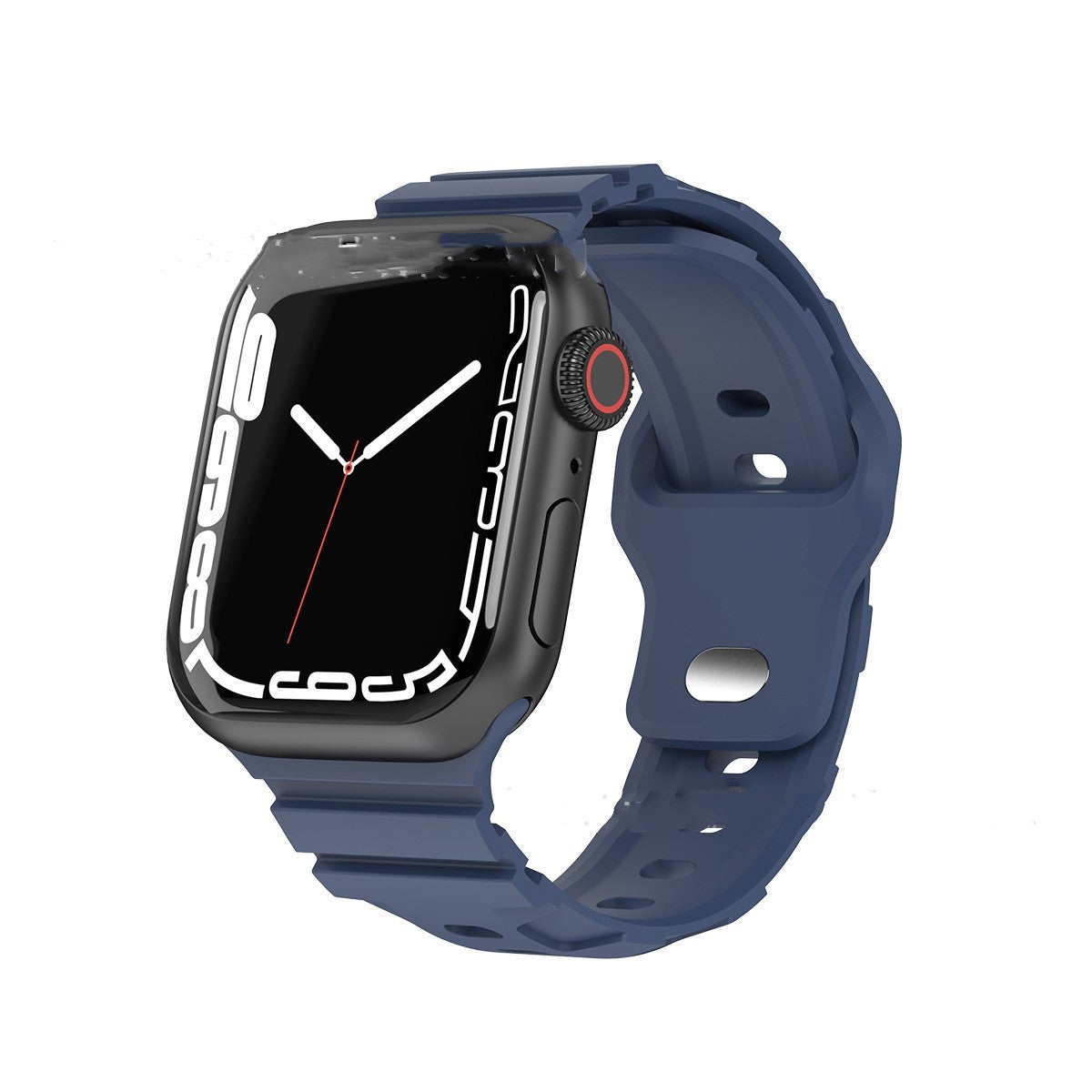 Correa de gel de sílice para iWatch deportiva, transpirable y absorbente del sudor