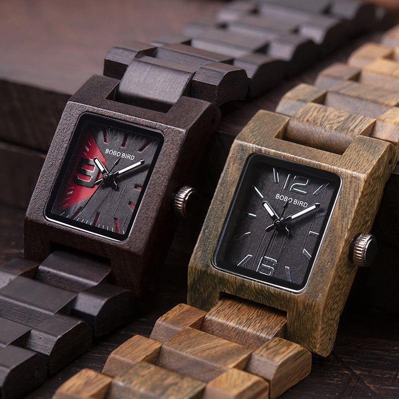 reloj de madera 