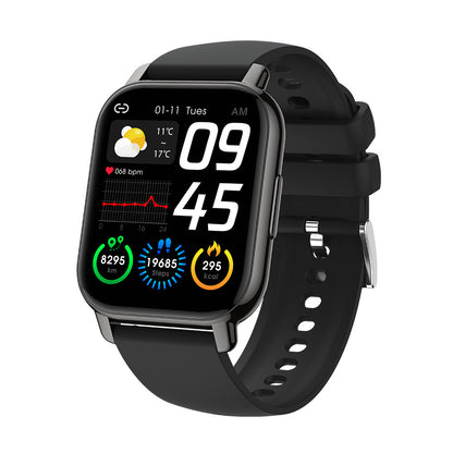 Reloj inteligente P66 con llamadas por Bluetooth, frecuencia cardíaca y presión arterial