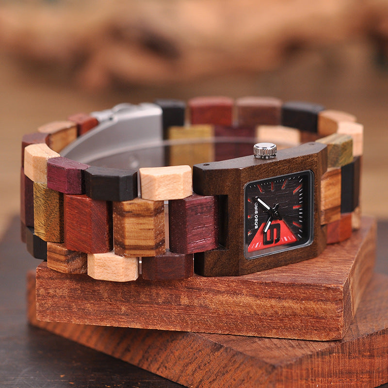 reloj de madera 