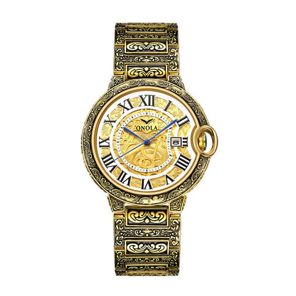 New cross-border hot style fashion retro quartz men's watch