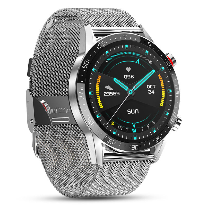 Round Screen Smart Watch Waterproof Sports Bracelet