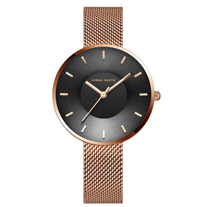 Basket-colored watch
